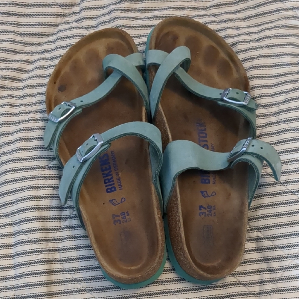 Birkenstock Sandals - Green 37